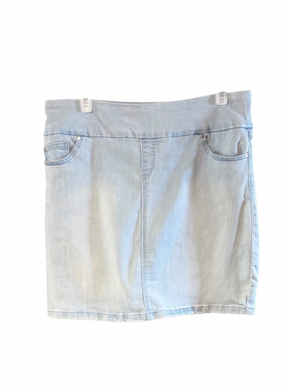 S.C. & Co. Denim Stretch Skort